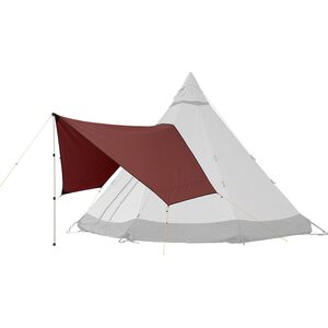 Tentipi Canopy 5/7 Comfort Light, Red