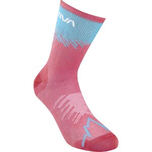 La Sportiva Sky Socks, Hibiscus/Malibu Blue, XXL