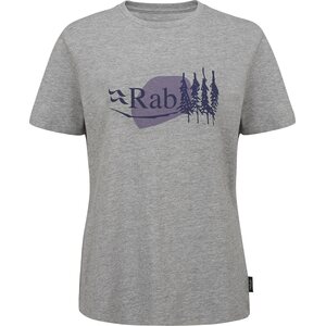 Rab Tuku Bloc Tee Womens, Grey Marl, S (UK 10)