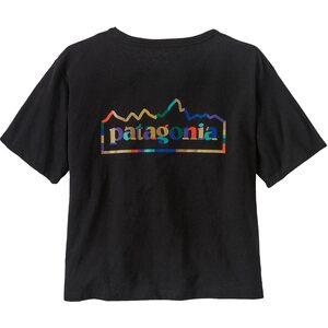Patagonia Unity Fitz Easy Cut Responsibili-Tee Womens, Ink Black, L