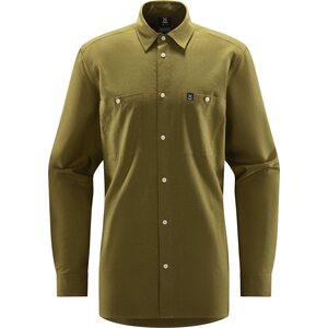 Haglöfs Curious Hemp Shirt Mens, Olive Green, M