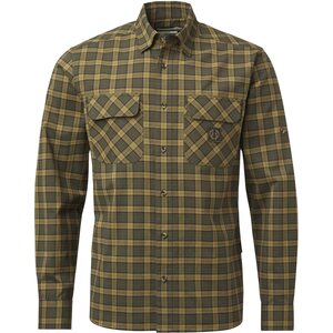 Chevalier Creek Shooting Fit Coolmax Shirt Mens, Moss Checked, M