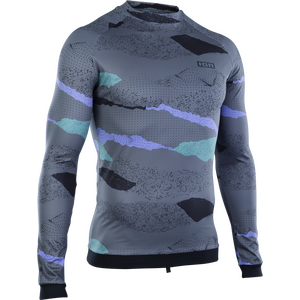 ION Rashguard Men Maze LS, Dark Collage, 52/L
