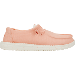 HeyDude Wendy Canvas Womens, Pink, EUR 39