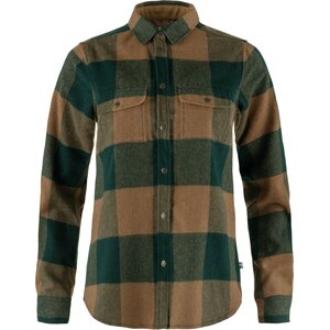 Fjällräven Canada Shirt Womens, Deep Patina / Buckwheat Brown (679-232), XS