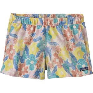 Patagonia Barely Baggies Shorts Womens - 2 1/2", Channeling Spring: Natural, S