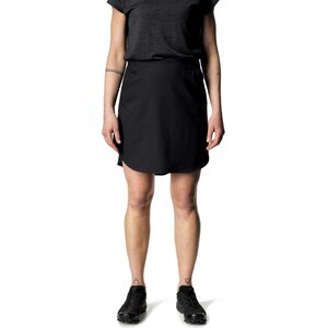 Houdini Stride Skirt, True Black, S