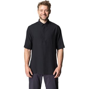 Houdini Tree Polo Shirt Mens, True Black Light, M