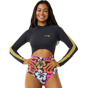 Rip Curl Hibiscus Heat Plice Surf Suit Womens, Multicolor, XS