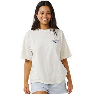 Rip Curl Re-Issue Heritage Tee, Bone, M