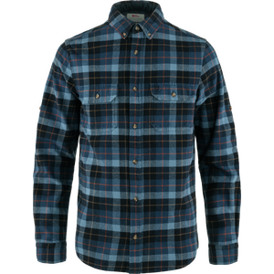 Fjällräven Singi Heavy Flannel Shirt Mens, Dark Navy / Indigo Blue (555-534), S