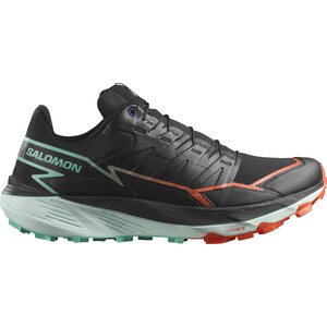 Salomon Thundercross Mens, Black / Cherry Tomato / Electric Green, EUR 47 1/3 (UK 12.0)
