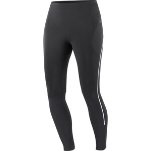 Salomon Sense Aero Stow Tights Womens, Deep Black, XL