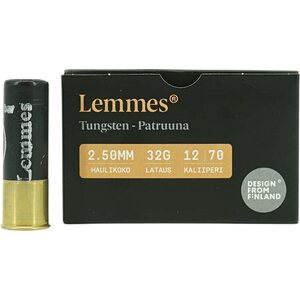Lemmes Tungsten patruuna 12/70 32g 5kpl/rs, 7 / 2.50mm