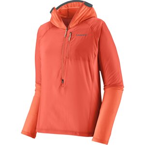 Patagonia Airshed Pro Pullover Womens, Coho Coral, XS