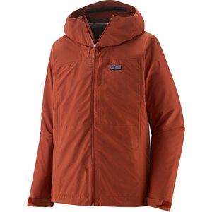 Patagonia Boulder Fork Rain Jacket Mens, Burnished Red, XL