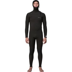 Patagonia R5 Regulator Yulex Front Zip Hooded Full Suit Mens, Black, MT