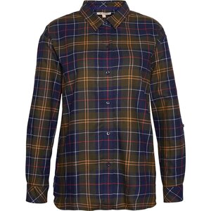 Barbour Elishaw Check Shirt Womens, Classic Tartan, L (UK 14)