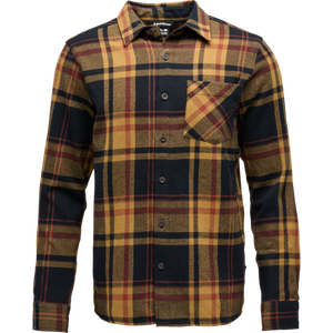 Black Diamond Project Flannel Mens, Black / Flax Plaid, XL