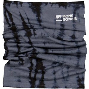 Mons Royale Daily Dose Merino Flex Neckwarmer, Grey Tie Dye, One Size