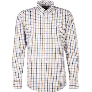 Barbour Eldon Tailored Shirt Mens, Stone, XXXL
