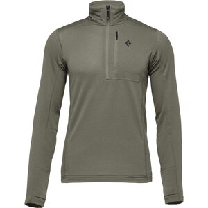 Black Diamond Coefficient LT Quarter Zip Mens, Pine Smoke, S