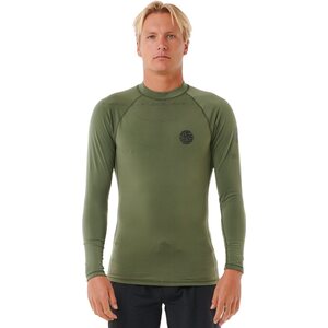 Rip Curl Icons UPF Brushed L/S, Dark Olive, M