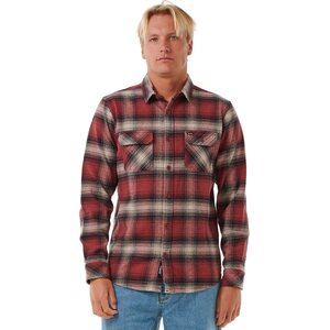 Rip Curl Count Flannel Shirt, Apple Butter, S