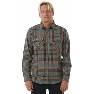 Rip Curl Griffin Flannel Shirt Mens, Bluestone, S