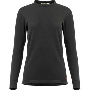 Aclima WoolTerry Crew Neck Womens, Jet Black, L