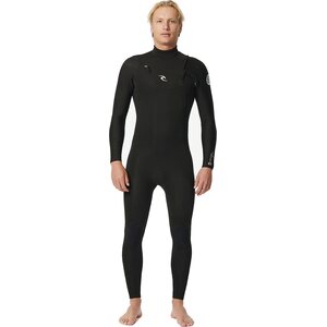 Rip Curl Dawn Patrol Performance 5/3 Chest Zip Mens, Black, L