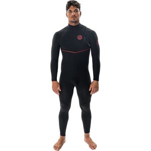Rip Curl Flashbomb Fusion 5/3 Zip Free Mens, Black, XL