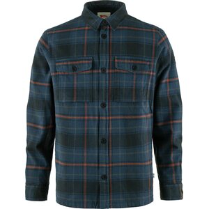 Fjällräven Övik Lite Padded Shirt Mens, Dark Navy / Indigo Blue (555-534), S