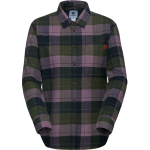 Mammut Trovat Longsleeve Shirt Womens, Flux - Dark Marsh, L