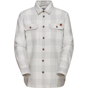 Mammut Tamaro Longsleeve Shirt Womens, White - Platinum, S