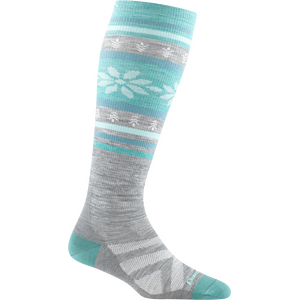 Darn Tough Alpine OTC Lightweight Merino Womens, Gray, L (EUR 41-42.5)