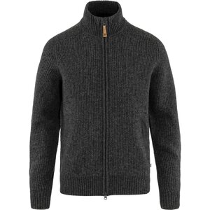 Fjällräven Övik Zip Cardigan Knit Mens, Dark Grey (030), S