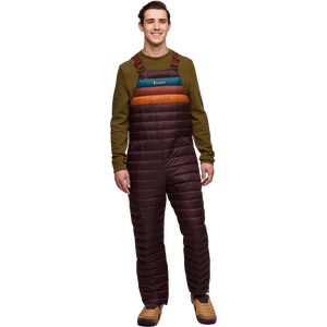 Cotopaxi Fuego Overalls Mens, Coffee Stripes, L