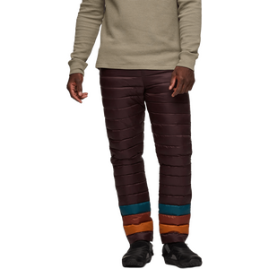 Cotopaxi Fuego Down Pant Mens, Coffee Stripes, S