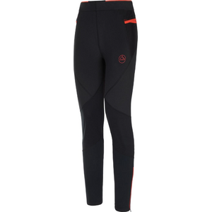 La Sportiva Primal Pant Womens, Black / Cherry Tomato, S