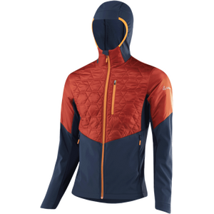Löffler Hooded Hybrid Jacket Bruce PL60 Mens, Rusty (579), 48