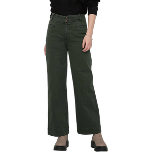 Duer LuxTwill High Rise Trouser Womens, Peat, 28", 28"