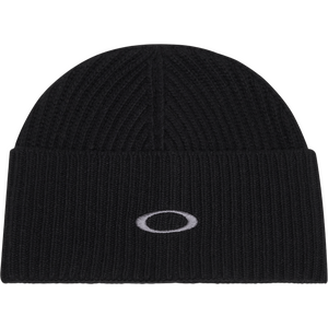 Oakley Ellipse Ribbed Beanie, Blackout, One Size