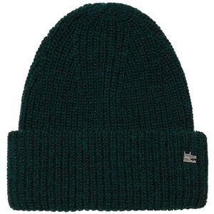 Varg Bergen Knitted Cap, Dark Emerald Green, One Size