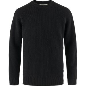Fjällräven Övik Rib Sweater Mens, Black (550), L