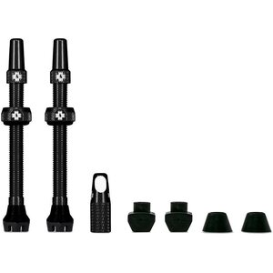 Muc-Off Tubeless Valve Kit V. 2.0, Black, 60 mm