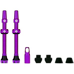 Muc-Off Tubeless Valve Kit V. 2.0, Purple, 60 mm