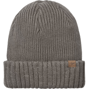 Sealskinz Bacton Waterproof Cold Weather Roll Cuff Beanie, Grey, XXL