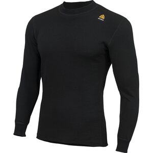 Aclima Hotwool Shirt Crew Neck, Jet Black, XXXL
