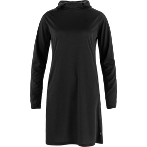 Fjällräven Abisko Sun-hoodie Dress Womens, Black (550), S